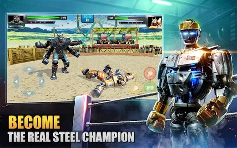 real steel boxing champions android gameplay|rs boxing champions mod.